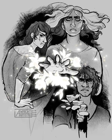 Blightshade by Alison Wright Character Art