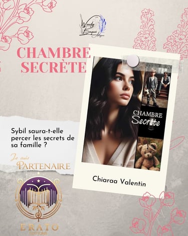 Chambre secrète, de Chiaraa Valentin, chez Erato éditions.