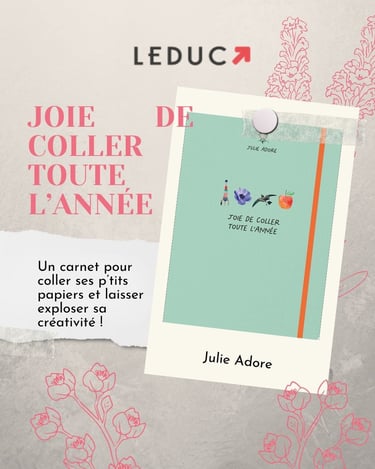Joie de coller toute l'année, de Julie Adore
