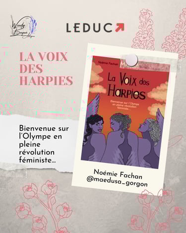 La voix des harpies, de Noémie Fachan, dans la collection Leduc Graphic.