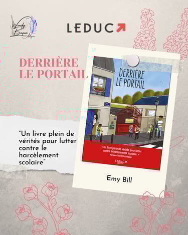 Derrière le portail, la BD sur le harcèlement scolaire d'Emy Bill.