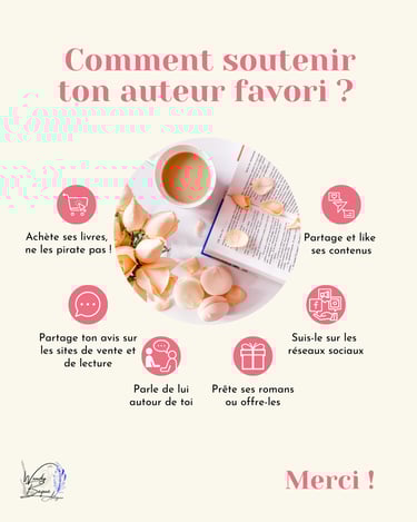 Comment soutenir ton auteur favori ?