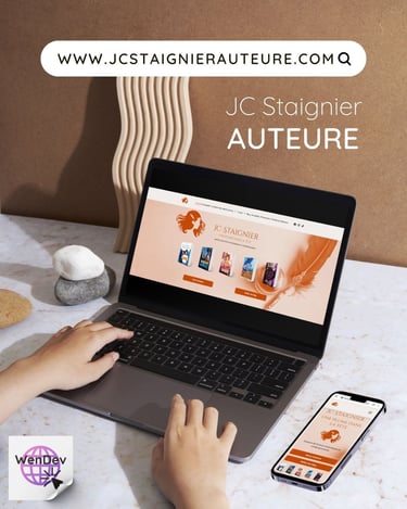 Site de JC Staignier, auteure
