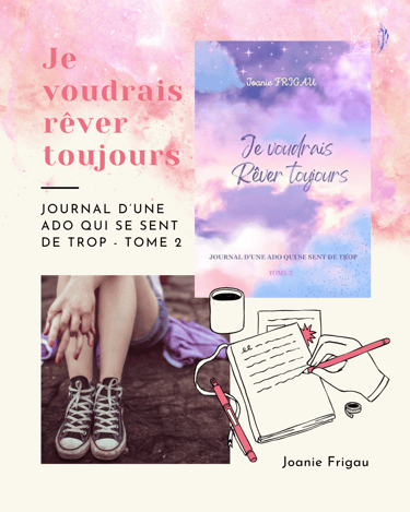 "Je voudrais rêver toujours", la suite de l'histoire de Cécilia, cette ado qui se sent de trop.