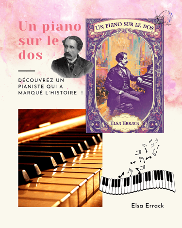 Un piano sur le dos, d'Elsa Errack.