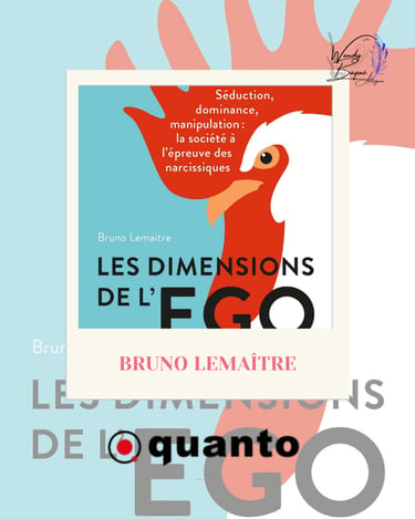 Visuel pour la chronique de l'essai "Les dimensions de l'ego" de Bruno Lemaître.