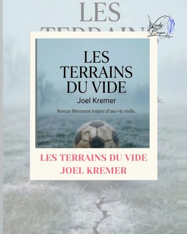 Visuel pour la chronique du roman "Les terrains du vide" de Joel Kremer.