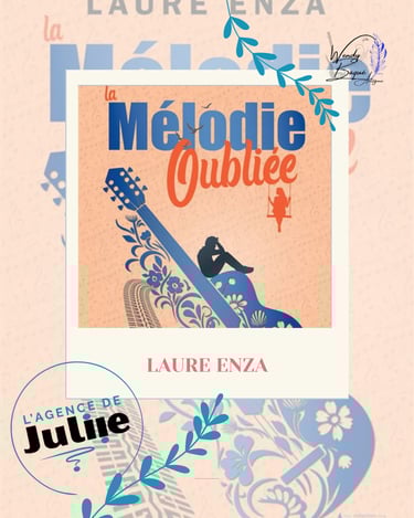 "La mélodie oubliée, le roman feel-good de Laure Enza - montage visuel.