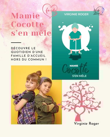 Mamie Cocotte s'en mêle, le dernier roman de Virginie Roger.