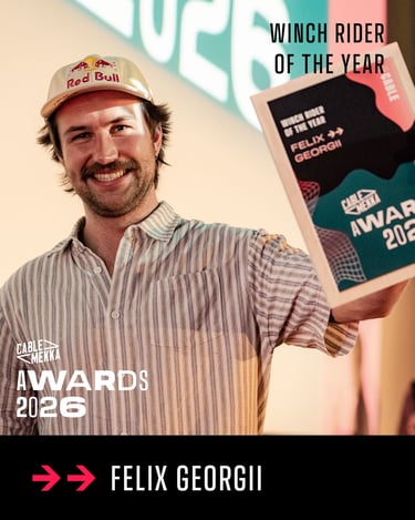 felix georgii winch rider of the year por The Cable Magazin