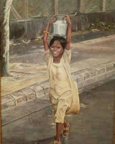 Niña india