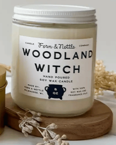 Woodland Witch candle