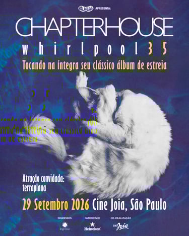 Ícones do shoegaze britânico, Chapterhouse anunciam primeiro show no Brasil