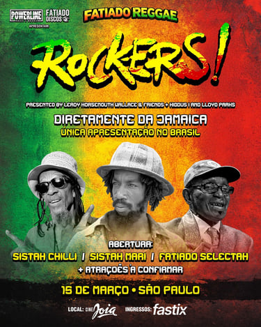 Direto da Jamaica, Rockers! será apresentado neste domingo (15) em São Paulo