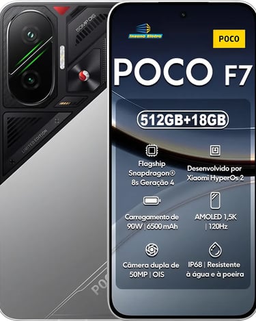 POCO F7 Pro: Desempenho Flagship por Preço de Intermediário