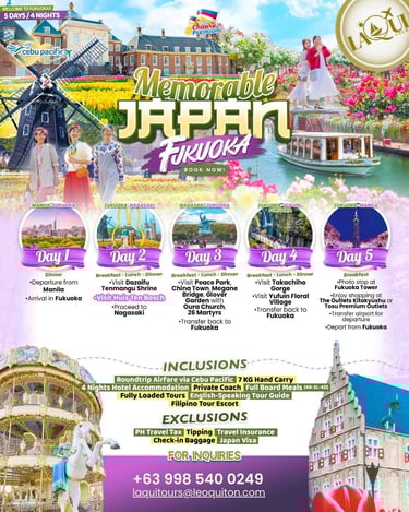 Japan Fukuoka LaQui Tours