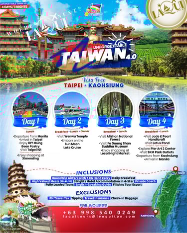 Taiwan LaQui Tours