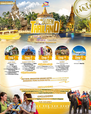 Thailand Golden LaQui Tours