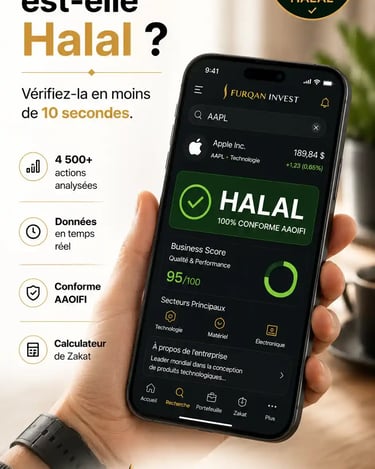 Selecteur actions Halal bourse