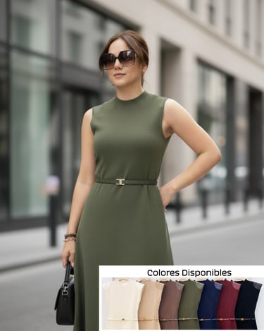 vestido verde