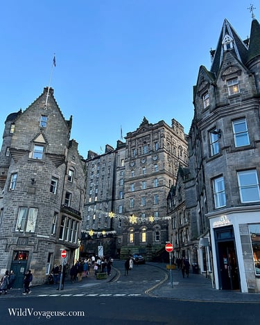 Old Town, vieille ville d'Edimbourg