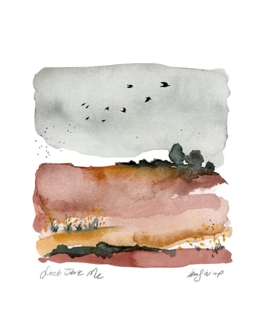 Feet Took Me – Painting by Katy Maria Shimp