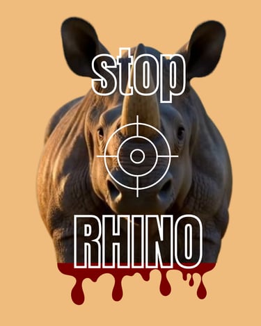 stop killing rhinos - ignorance is not an excuse