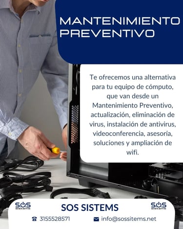 Mantenimiento preventivo sos sistems