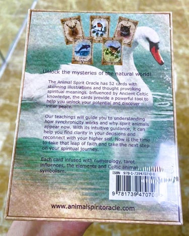 Animal Spirit oracle deck back