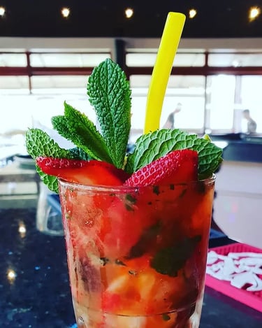 Cocktail Mojito fraise du meltin