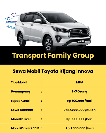 sewa mobil toyota kijang innova lhokseumawe aceh