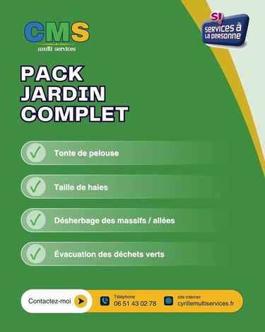Pack Jardin Complet à Belfort – tonte et taille regroupées