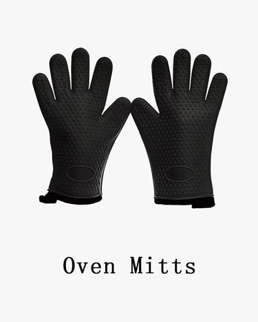 Barbecue gloves, gloves made of silicone material used in the kitchen, suitable for home kitchens and small catering places.