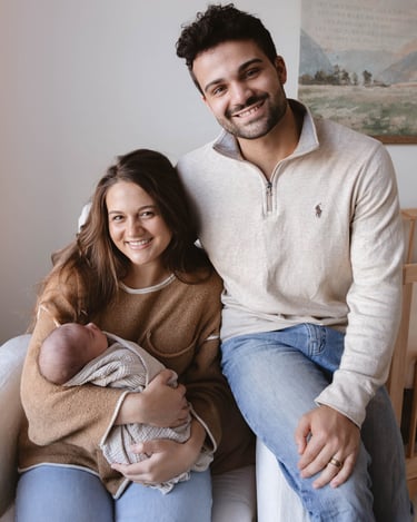 New Mother and Family