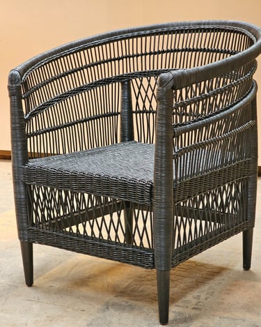 Rattan patio chair - classic design