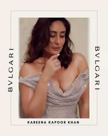 "Kareena Kapoor event with Bvlgari in Delhi by The Kabir Company"