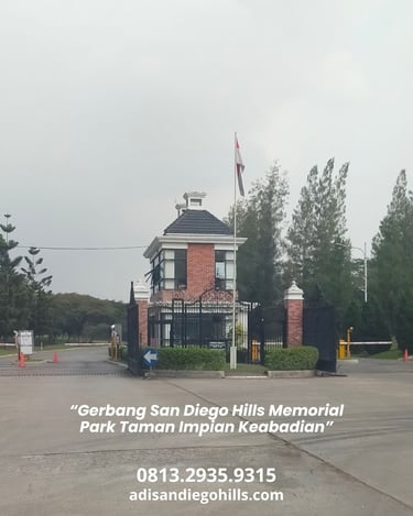 Petunjuk arah makam san diego hills memorial park karawang lewat tol jakarta cikampek
