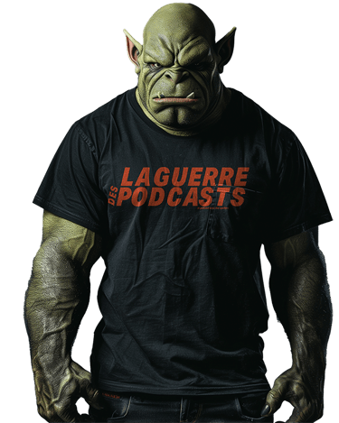 Orc portant un t-shirt de LGDP
