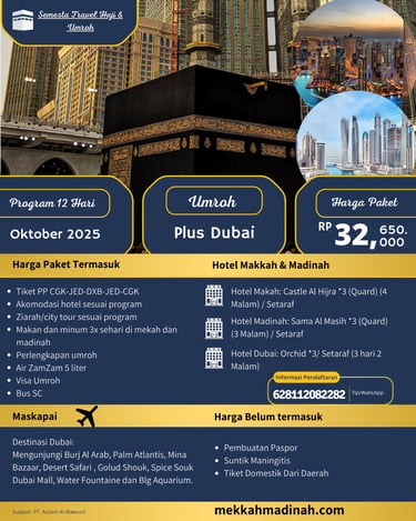 umroh bulan oktober