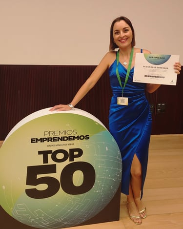 María Atienza Premios Emprende Andalucia