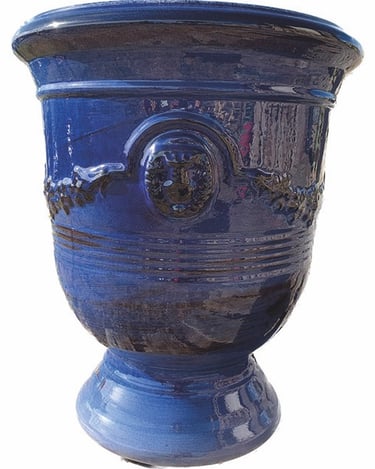 pot émaillé style provençale