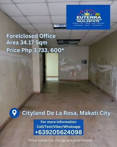 Foreclosed Commercial Unit in Makati