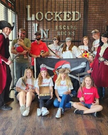 pirates group locked in escape rooms middleburg florida