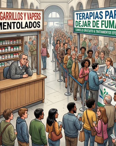 Estudio revela el impacto real de prohibir sabores en cigarrillos y vapeadores