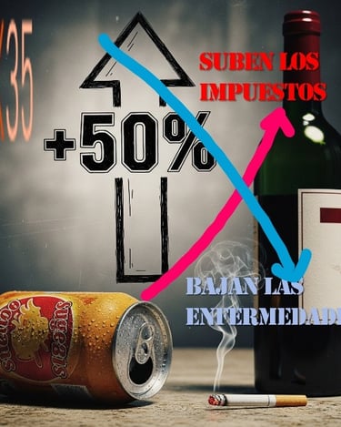 OMS lanza audaz plan:  subir impuestos para frenar muertes y financiar salud
