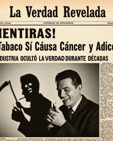 Te ocultaron el daño: el gran engaño de la industria del tabaco