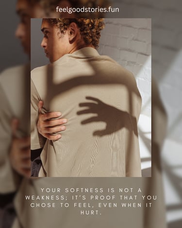 Soft and kind, love and peace