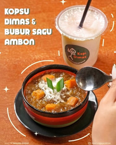 Warung Jajan Dimas juga cocok menjadi tempat nongkrong seru. Foto: Instagram @warungjajandimas