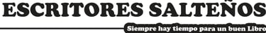Separador: Escritores Salteños