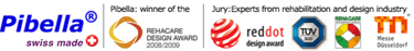 Pibella wins the Rehacare Award, judged by experts in care, travel, safety, and design.